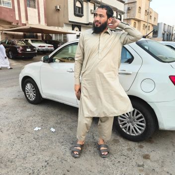 Usama, Pakistani driver, in Jeddah