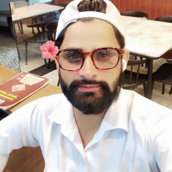 Rashid, Indian driver, in Riyadh