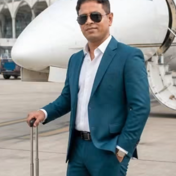 Golam, Bangladeshi driver, in Saudi Arabia