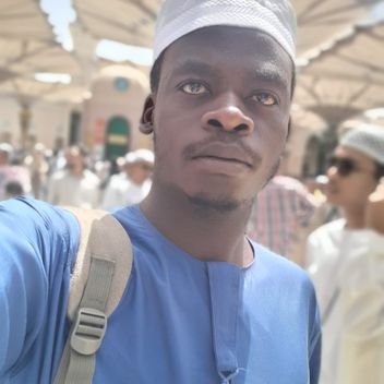 SADIQ YUSUF , Nigerian driver, in Riyadh