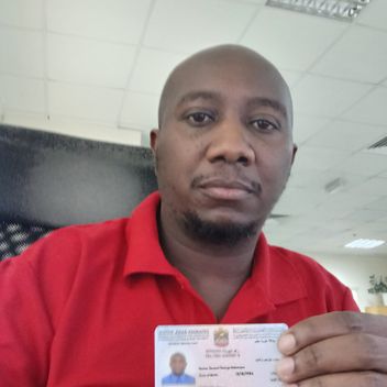 Ben, Kenyan driver, in Dubai